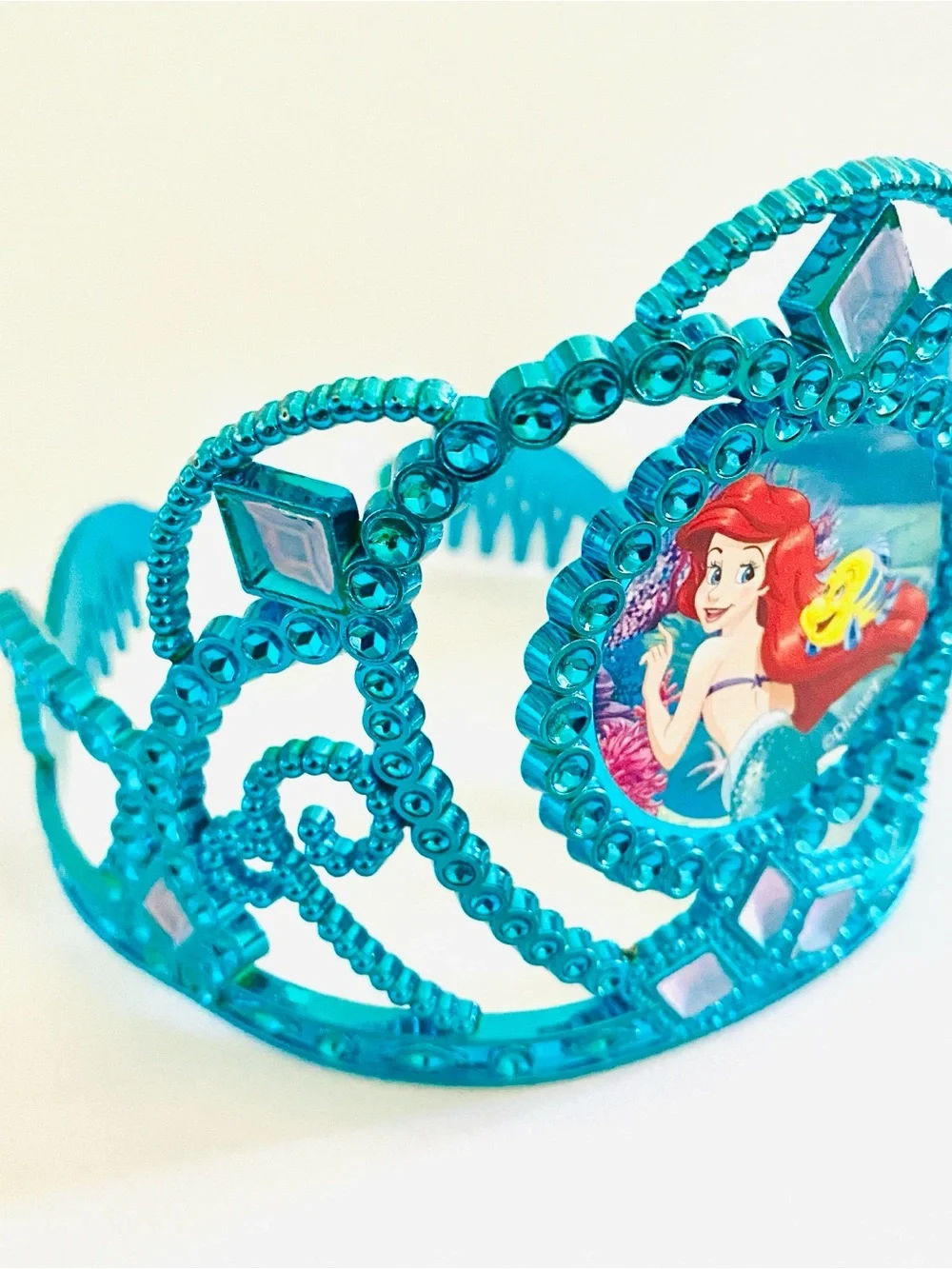 Disney Ariel Turquoise/Red Girls’ Costume Tiara